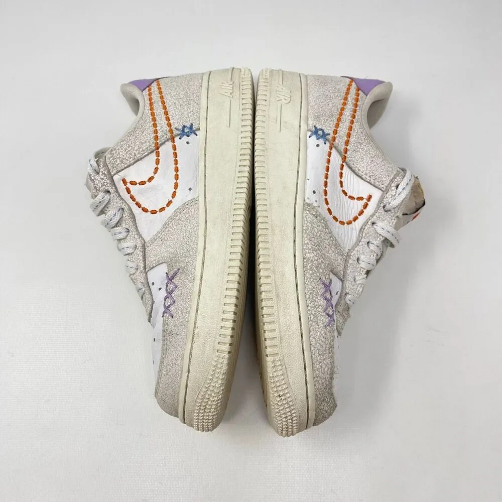 Nike Air Force 1 ‘07 SE 101 Lace Up Sneaker Shoes DX2348-100 Women’s Size 7 - Picture 6 of 10